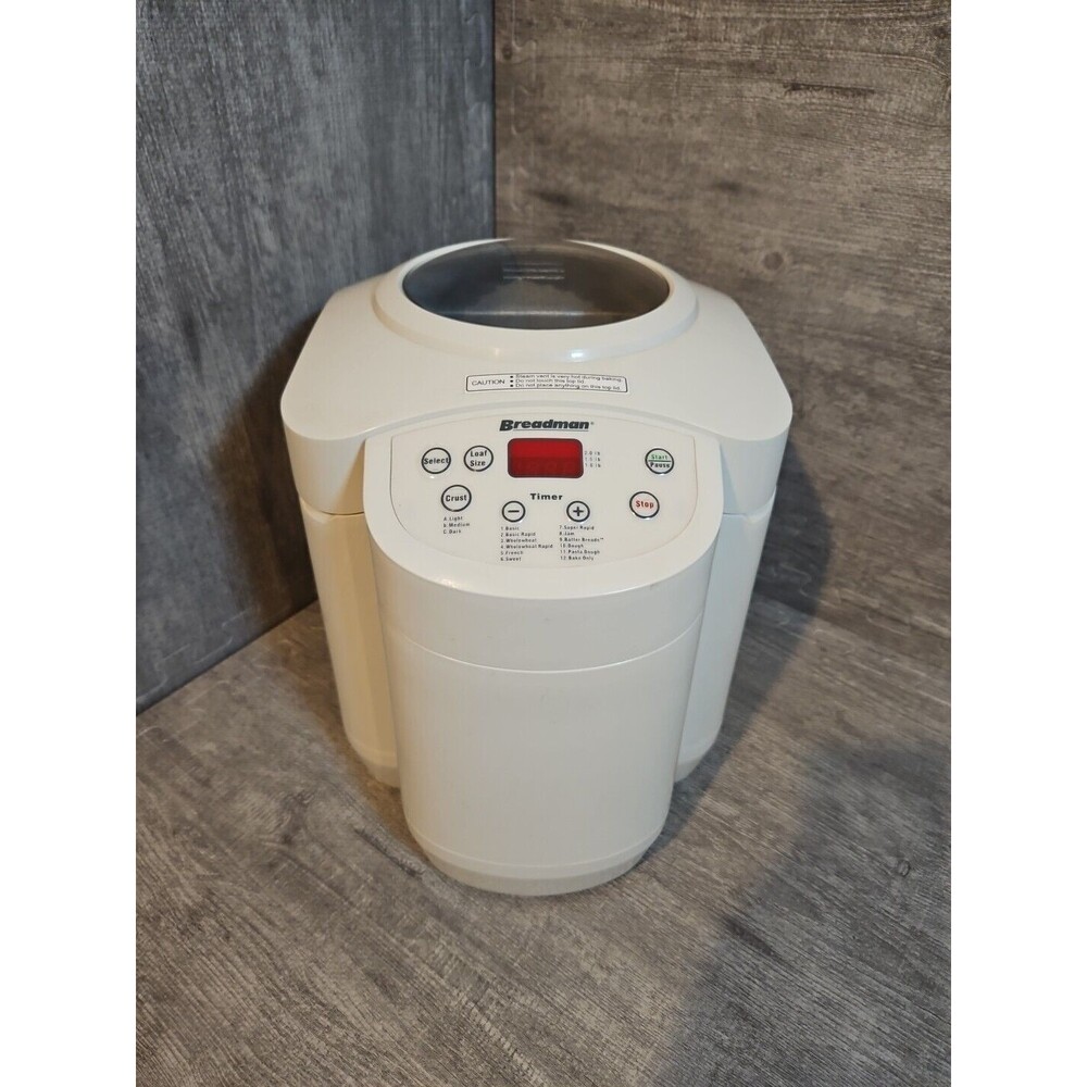 Breadman TR555 Cool Touch Automatic Bread Baker Maker Machine 1 - 2 LB - Working